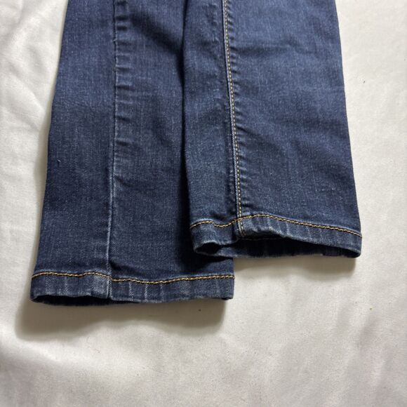 Size 4 Denim Lot 2 Pair Jeans 1 Shorts  Dark Wash Skinny High Rise Bundle BL - Picture 11 of 16